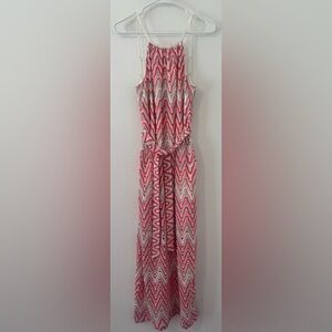 Trina Turk Niksar Knit Maxi Halter Dress Summer Vacation Beachy Boho Crochet 4